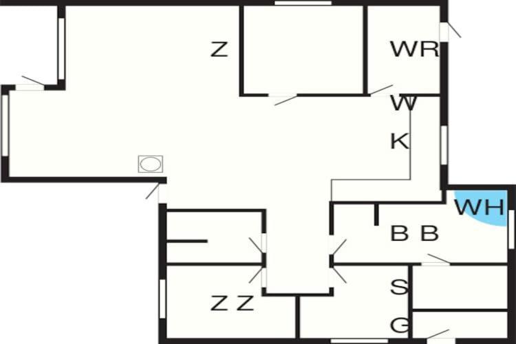 8 Person Holiday Home In Fan Fanø エクステリア 写真